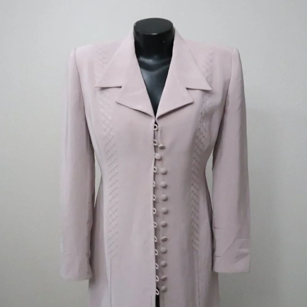 Tom Bowker for Coterie Vintage Overcoat Size 10